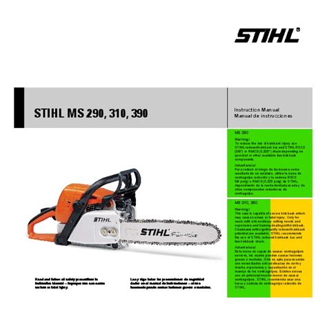 stihl 390 farmboss chainsaw pdf manual